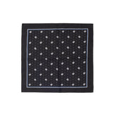 Dolce & Gabbana Black Silk Pocket Square